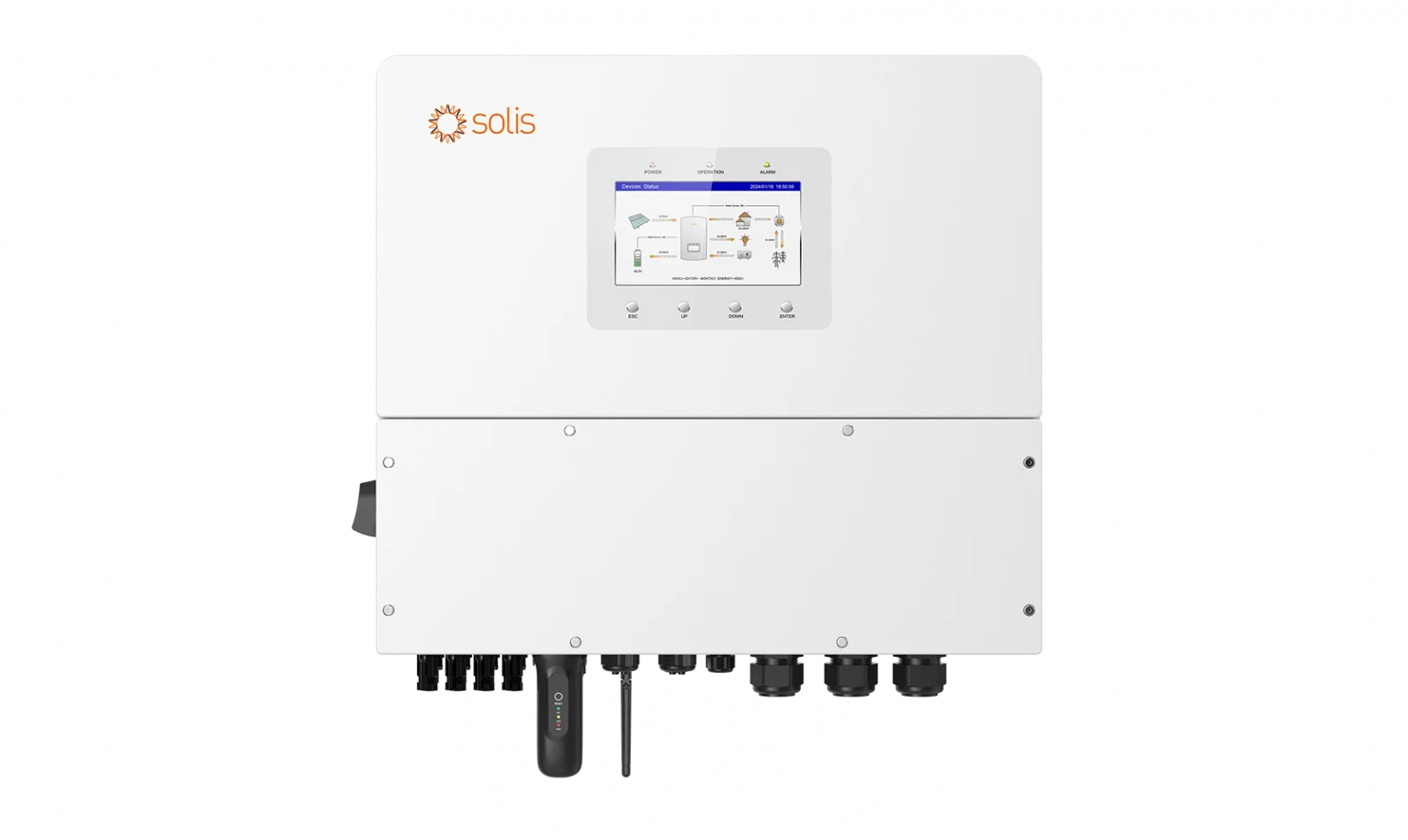 Invertor hibrid trifazat Solis 15 kW HV – S6-EH3P15K-H